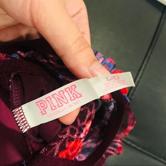 Colorful Victoria’s Secret lace bra top - Picture 4 of 4